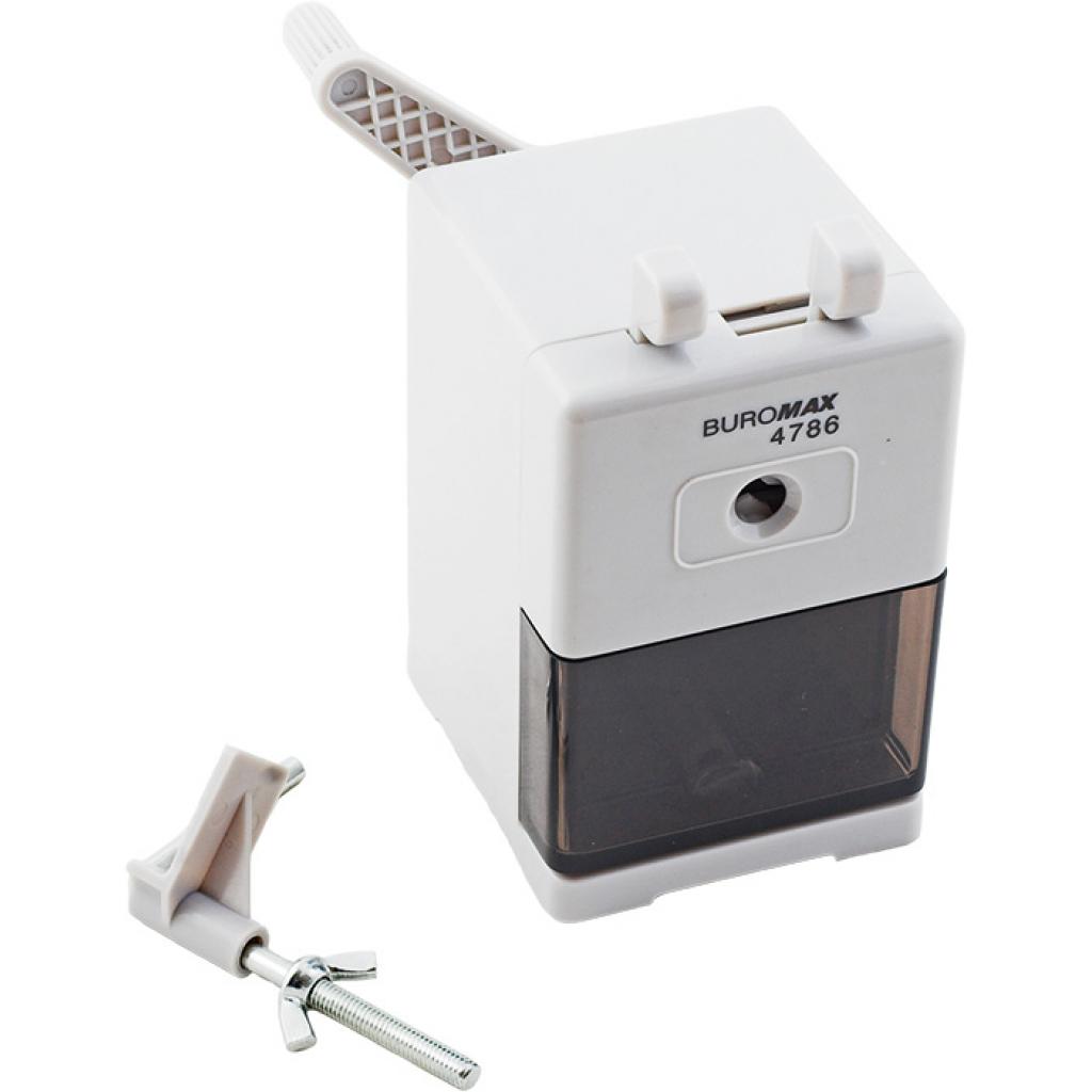 Точилка Buromax mechanical, to clamp, large (BM.4786) Точилка Buromax mechanical, to clamp, large (BM.4786)