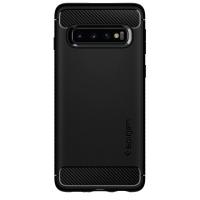 Чохол до мобільного телефона Spigen Galaxy S10 Rugged Armor Matte Black (605CS25800)