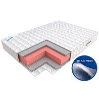 Fleece mattress Orthopedic springless 3D AIR MESH 180x190x20 cm (1819_3D AIR MESH)