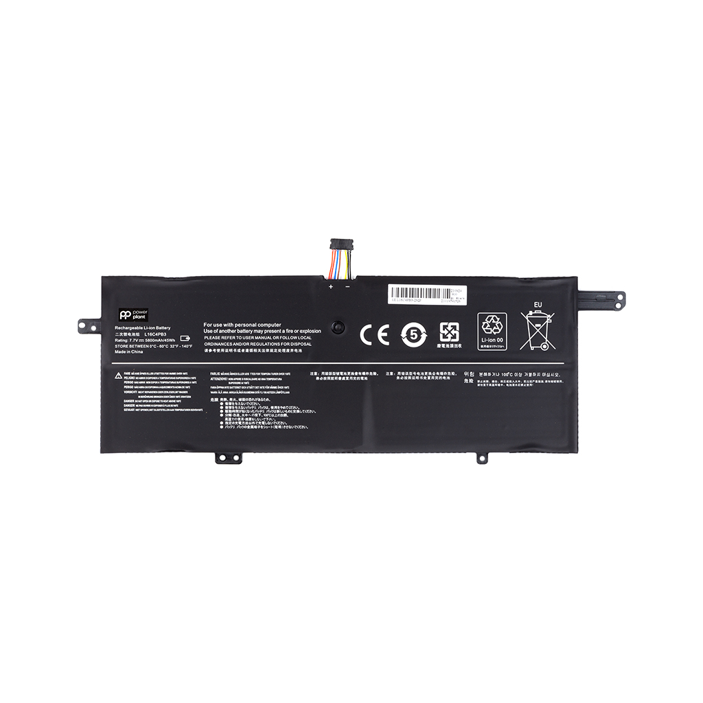 Акумулятор до ноутбука LENOVO Ideapad 720S-13IKB (L16C4PB3) 7.7V 5800mAh PowerPlant (NB481101) Акумулятор до ноутбука LENOVO Ideapad 720S-13IKB (L16C4PB3) 7.7V 5800mAh PowerPlant (NB481101)