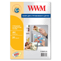 Фотопапір WWM A4 magnetic, glossy, 20л (G.MAG.20)