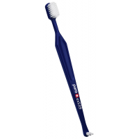 Toothbrush Paro Swiss exS39 in polyethylene packaging Ultra soft Blue (7610458097143-dark-blue)