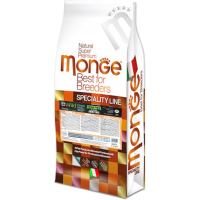 Dry food for dogs Monge Dog Bwild Gr. Free salmon 15 kg (8009470056052)