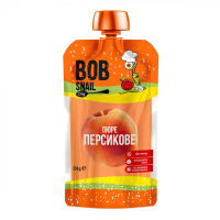 Дитяче пюре Bob Snail Равлик Боб Персик 250 г (4820219343912)
