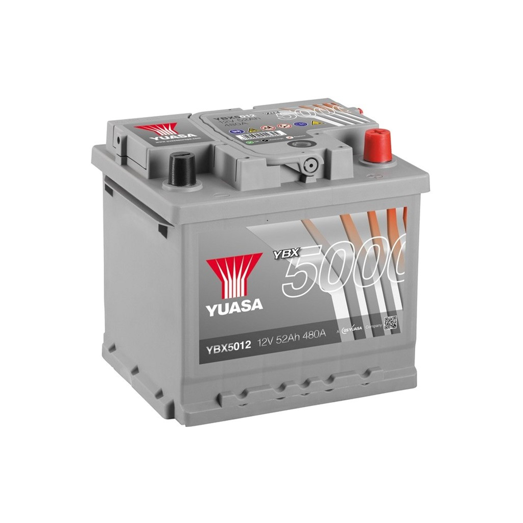 Акумулятор автомобільний Yuasa 12V 54Ah Silver High Performance Battery (YBX5012) Акумулятор автомобільний Yuasa 12V 54Ah Silver High Performance Battery (YBX5012)