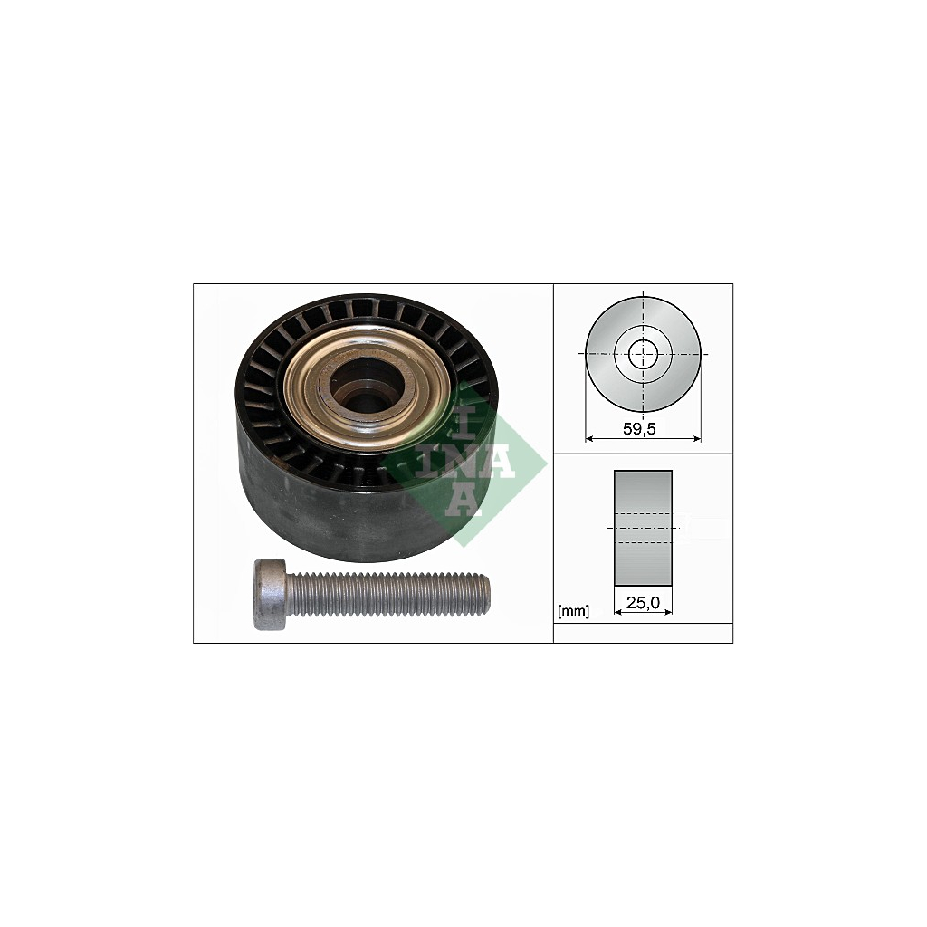 Ролик натягувача ременя INA 532 0433 10 Ролик натягувача ременя INA 532 0433 10