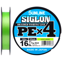 Cord Sunline Siglon PE n4 300m 1.7/0.223mm 30lb/13.0kg Light Green (1658.09.42)