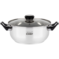 Каструля Bravo Chef 4.5 л Bakelite (BC-2002-24)
