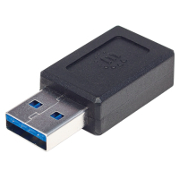 Перехідник USB3.1 Type-C (F) to USB3.0 Type-A (M) Manhattan Intracom (354714)