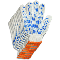 Protective gloves Stark PVC white 10 pcs (510083100.10)