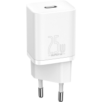 Зарядний пристрій Baseus Super Si Quick Charger 1C White (CCSP020102)