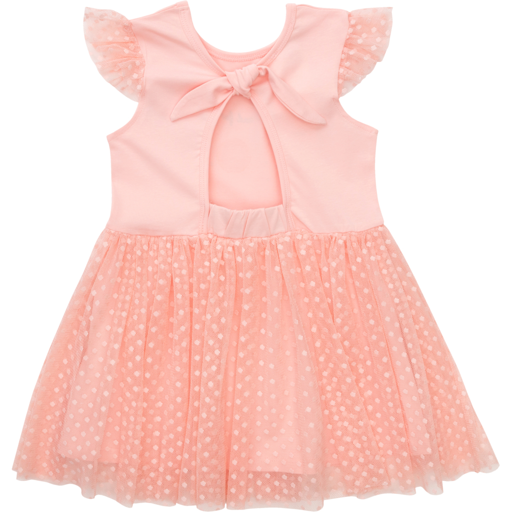 Плаття дитяче POP FASHION з фатиновою спідницею з однорогами (6831-128G-peach)