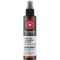 Спрей для волосся The Doctor Health & Care Keratin + Arginine + Biotin Максимум енергії 150 мл (8588006042863)