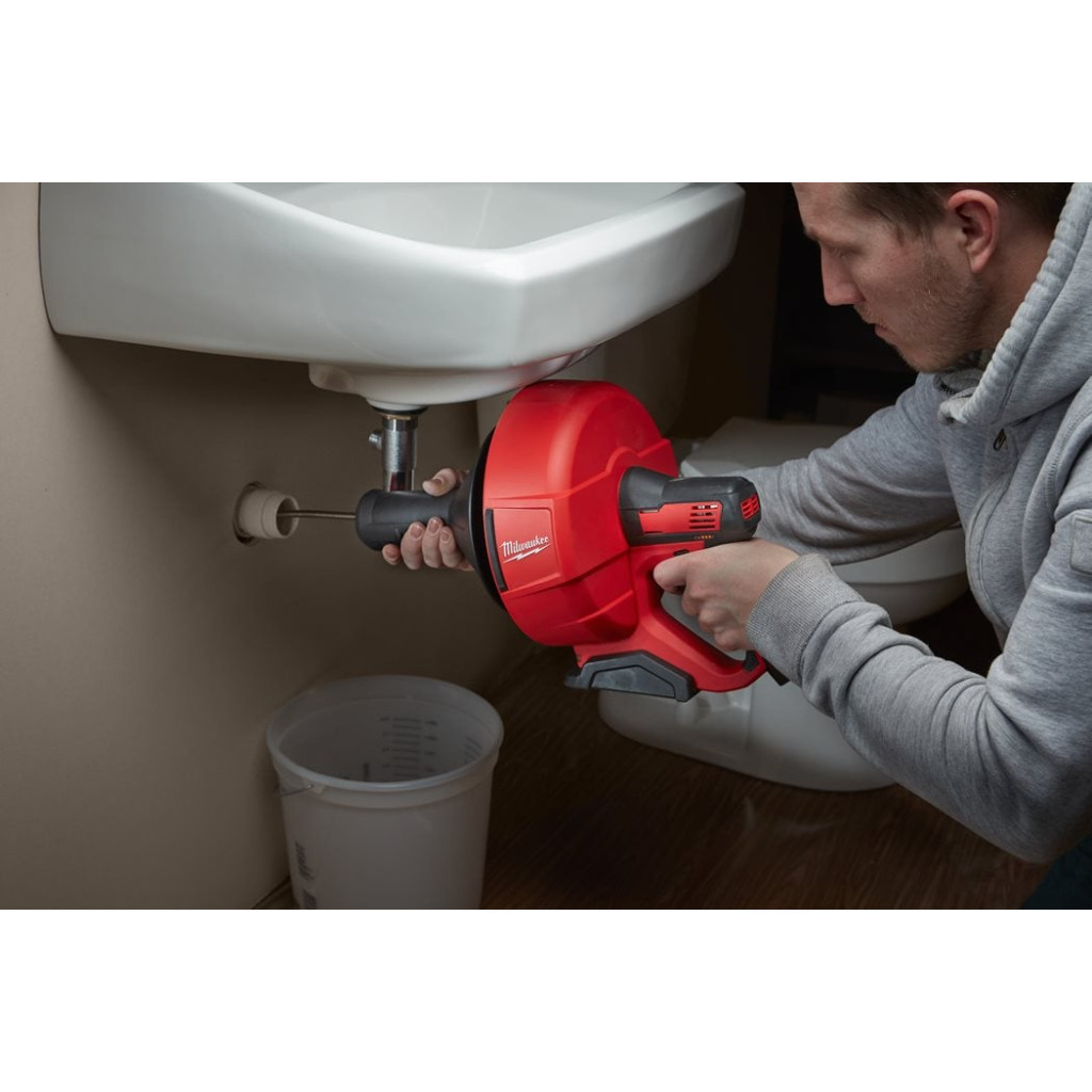 Прочисна машина Milwaukee M12 BDC8-0C, трос 8м (без АКБ та ЗП) (4933451632)