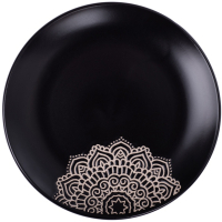 Plate Limited Edition Kora 25 cm Dinner Black (JH5277S-1)