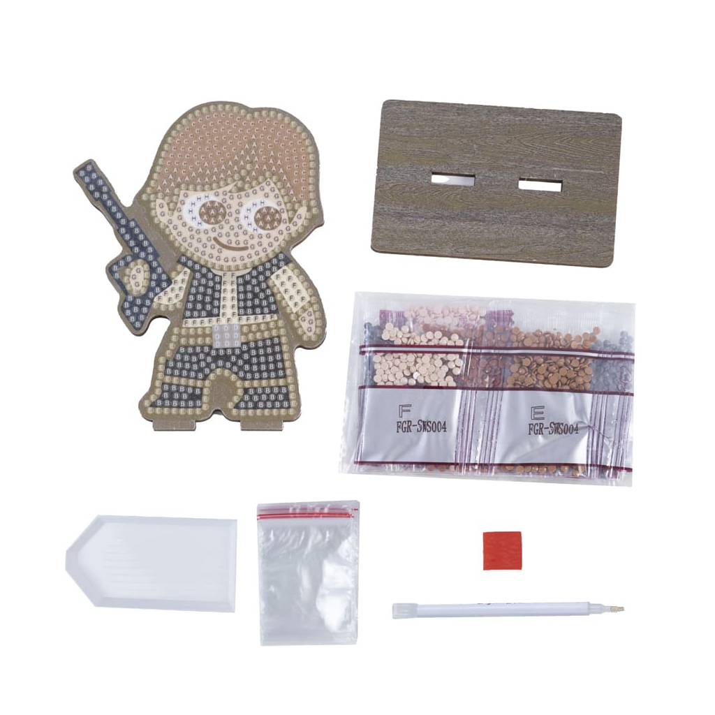 Набір для творчості Crystal Art Хан Соло (CAFGR-SWS004) Набір для творчості Crystal Art Хан Соло (CAFGR-SWS004)