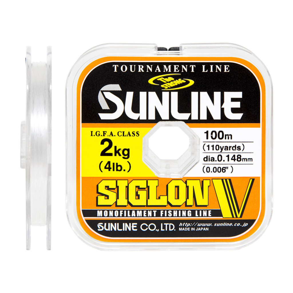 Волосінь Sunline Siglon V 100m 0.4/0.104mm 1.0kg (1658.10.75) Волосінь Sunline Siglon V 100m 0.4/0.104mm 1.0kg (1658.10.75)