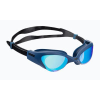 Arena The One Mirror Swimming Goggles 003152-103 Blue-Grey Navy Uni OSFM (3468336835531)