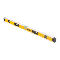 Level DeWALT BOX BEAM LEVELS, aluminum, 3 capsules, 1200 mm (DWHT0-43248)