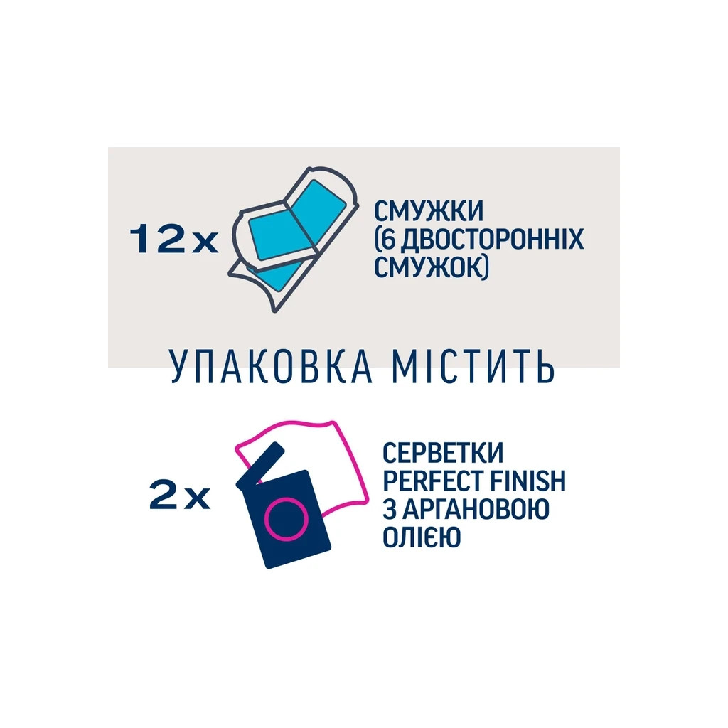 Воскові смужки Veet Professional для чутливої шкіри з Олією мигдалю 12 шт. (5900627027259)