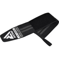Бинт для спорту RDX WR11 Gym Wrist Wrap Black/Grey (WAH-WR11BG)