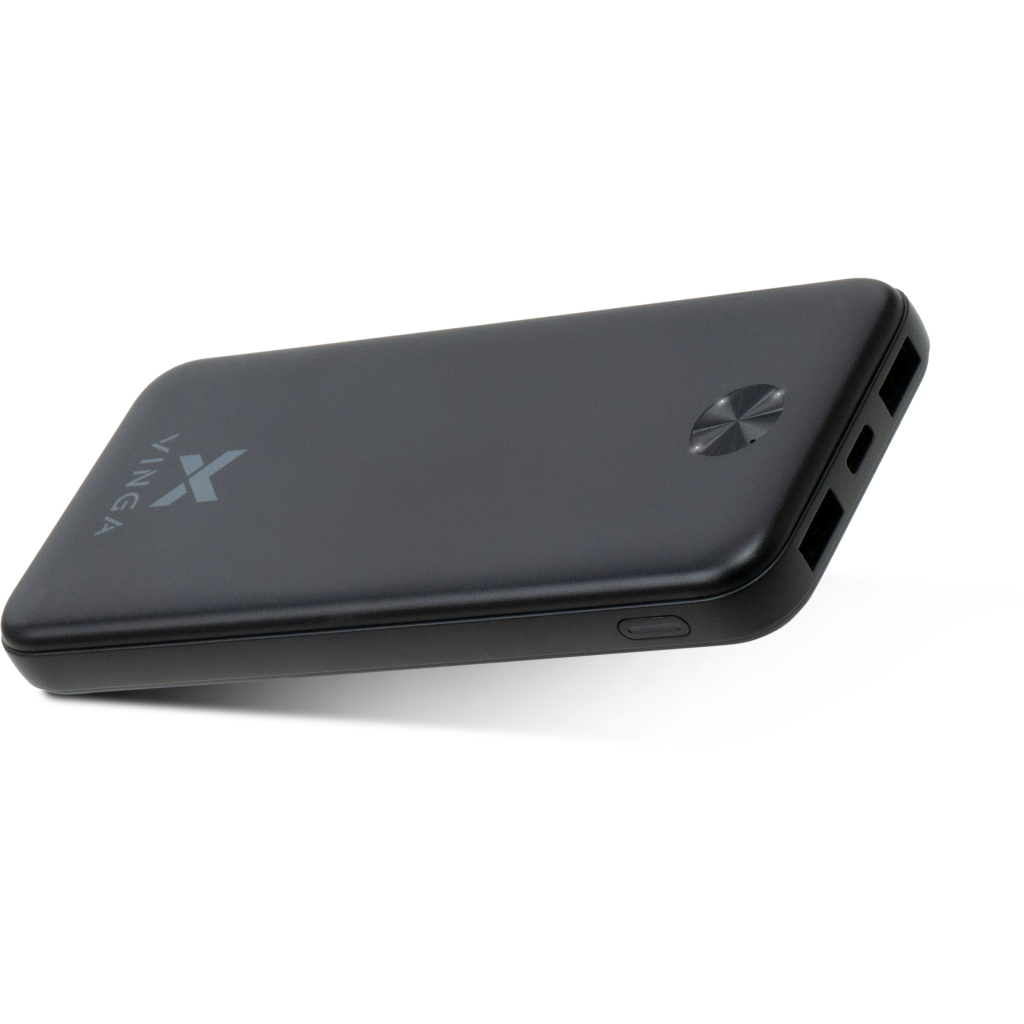 Батарея універсальна Vinga 10000 mAh 10W Black (VPBB10)