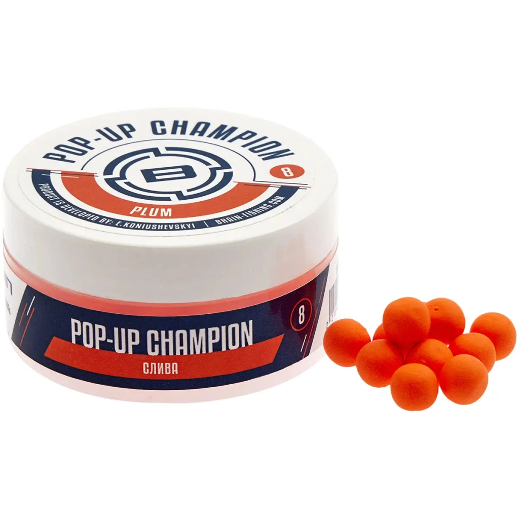 Бойл Brain Champion Pop-Up Plum (слива) 6mm 34g (1858.81.26)