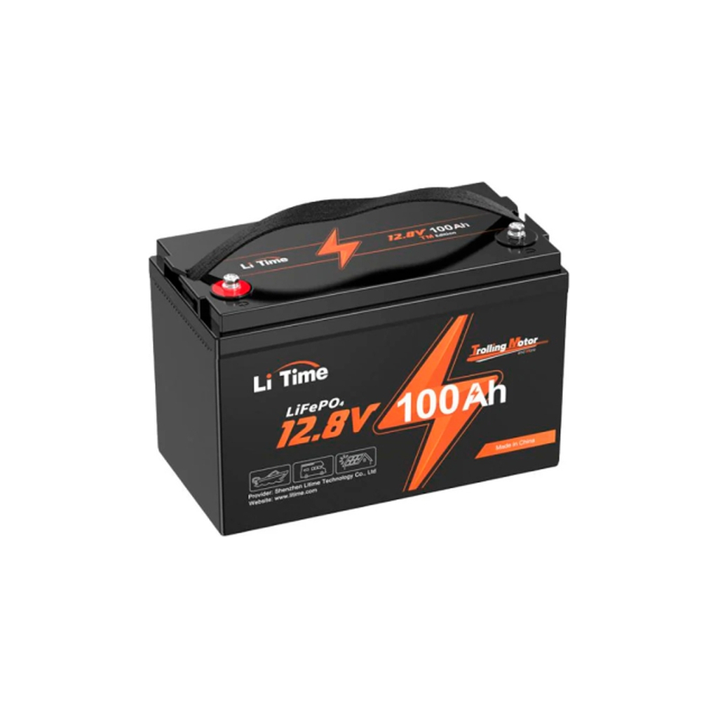 Батарея LiFePo4 Power Queen 12.8V-100Ah (Li-Time-LiFePO4-12.8-100)