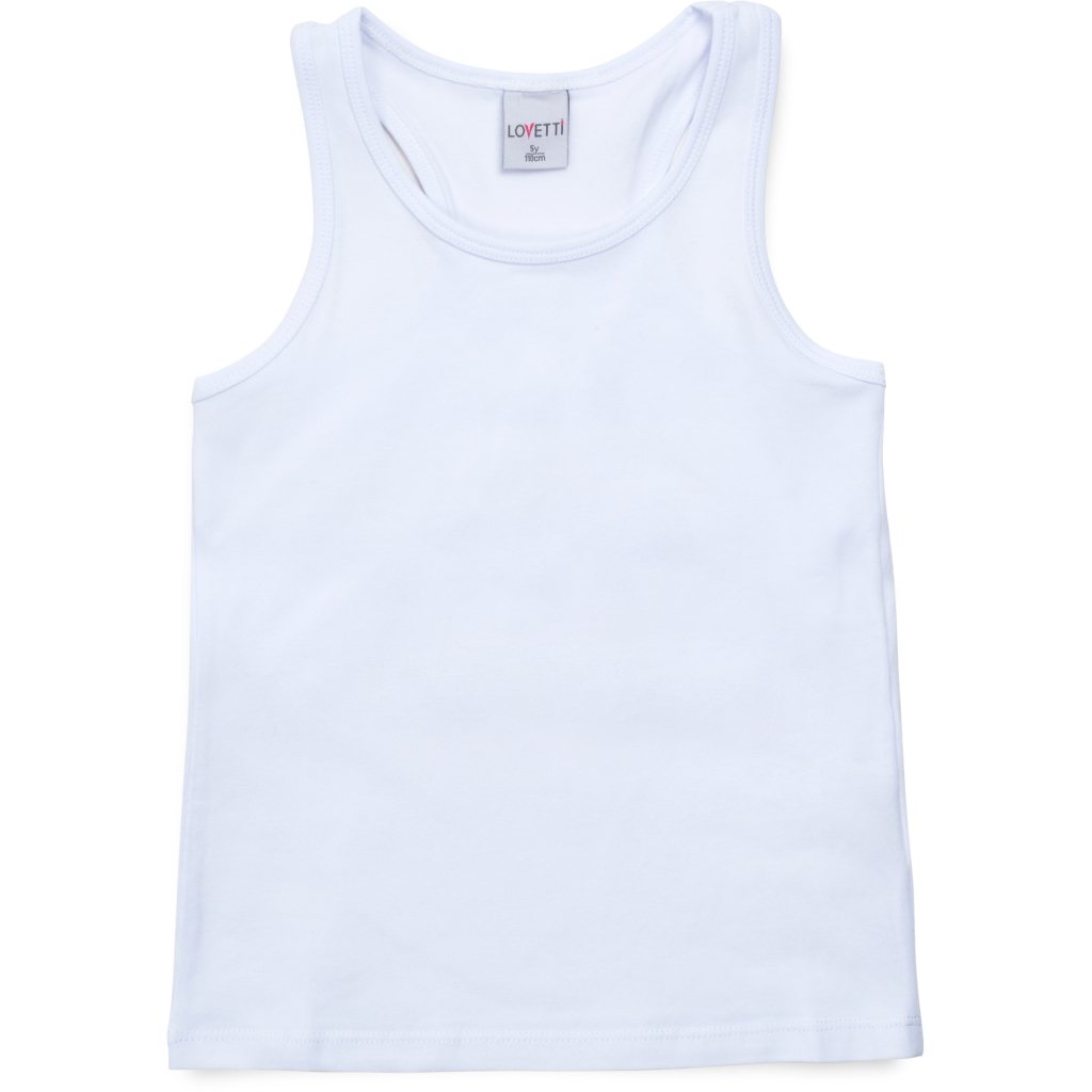 Маєчка дитяча Lovetti базова (133-128-white)