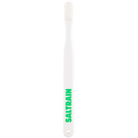 Toothbrush Saltrain Soft White with green (8809552278156)
