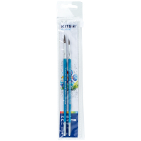 Kite Classic paint brush set of 2 brushes: pony round 4, 8 in pencil case (K-346)