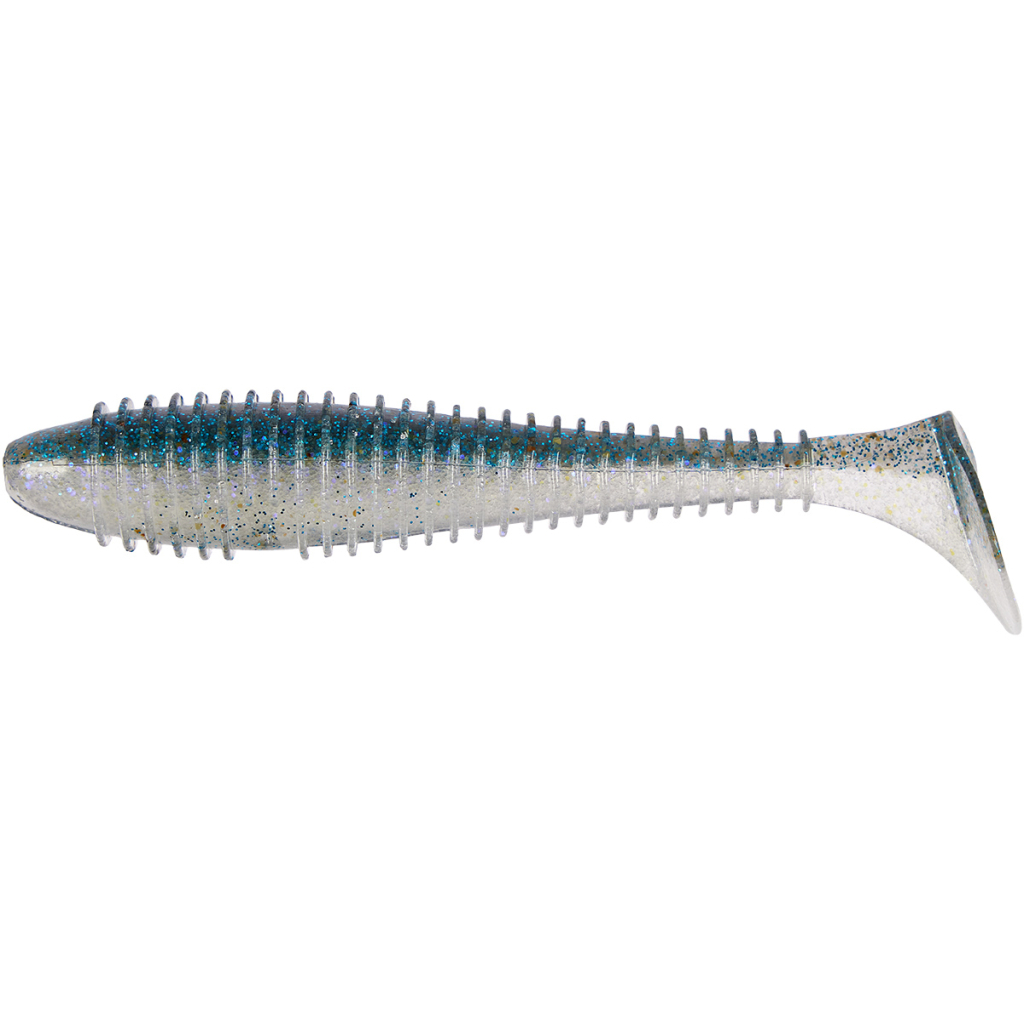 Силікон рибальський Keitech Swing Impact FAT 5.8" (4 шт/уп) кea22 electric silver shiner (1551.13.78)
