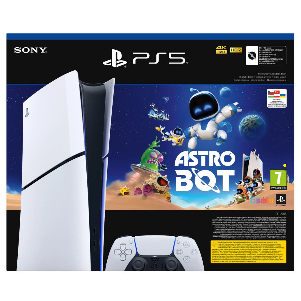 Ігрова консоль Sony Playstation 5 Slim Digital Edition 1TB (Astro Bot Bundle) (1000044336)