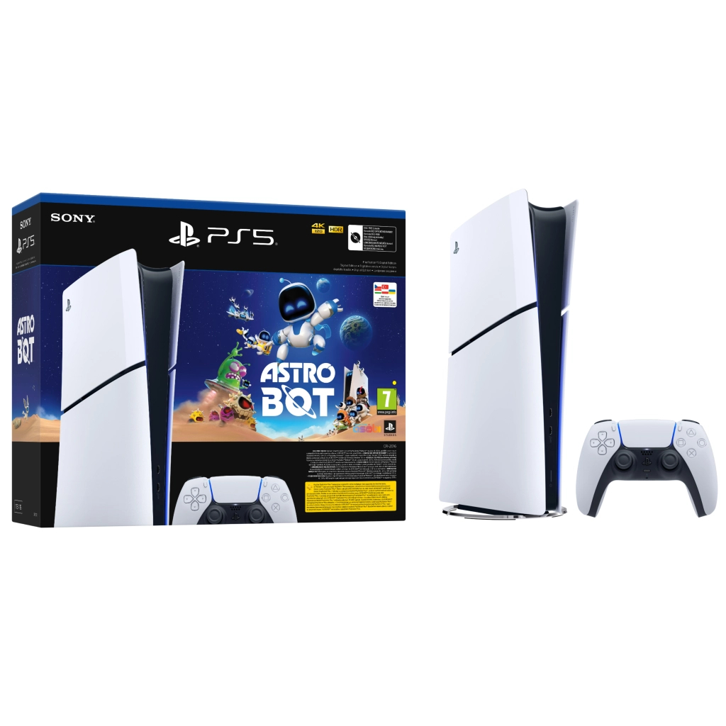 Ігрова консоль Sony Playstation 5 Slim Digital Edition 1TB (Astro Bot Bundle) (1000044336)