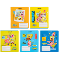 SpongeBob SquarePants Kite Notebook, 12 Sheets, Grid (SB25-232)