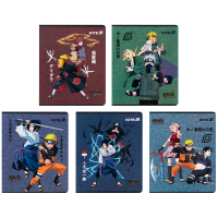 Kite Naruto notebook, 24 sheets, grid (NR25-238)