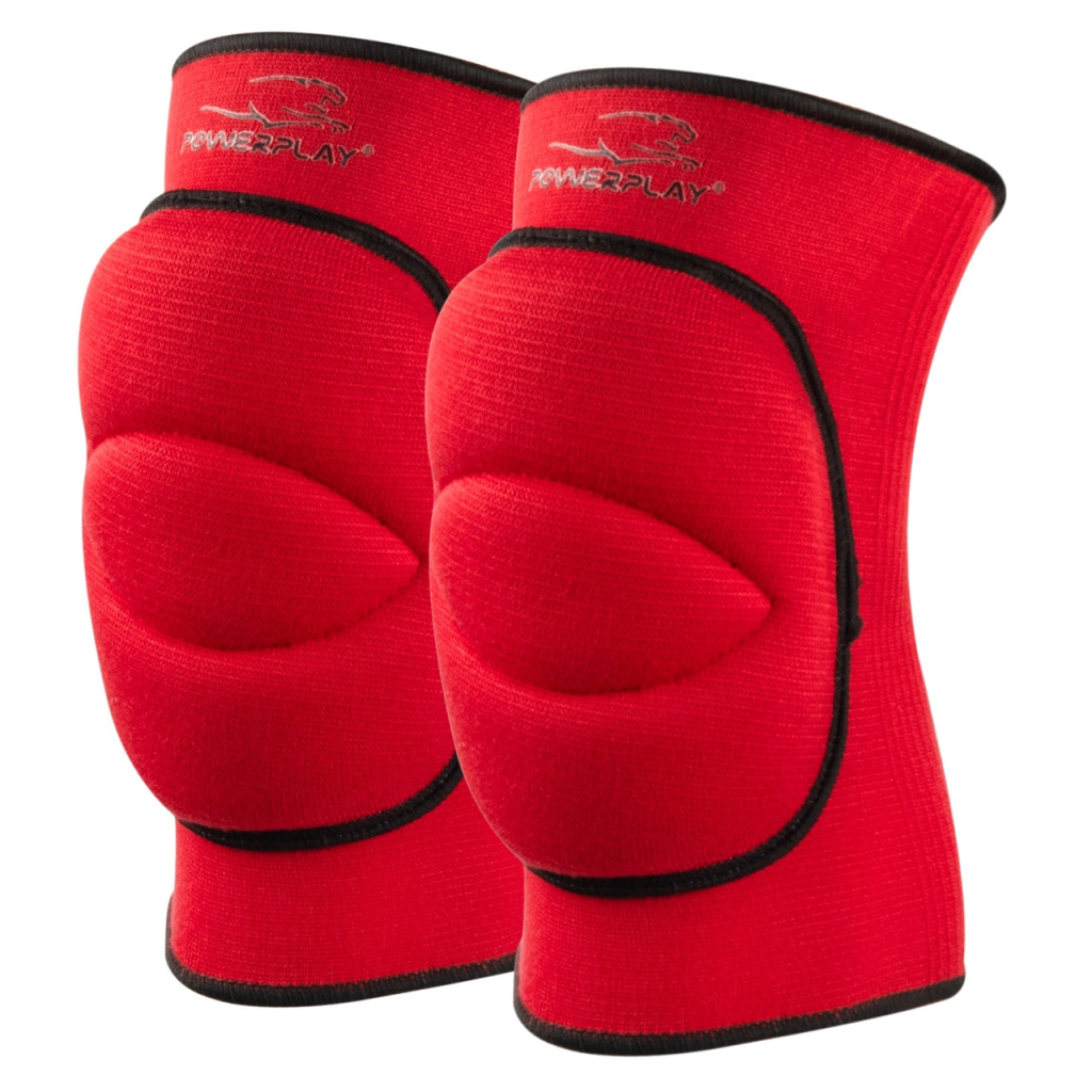 Фіксатор коліна PowerPlay PP-8000 Elastic Knee Support червоні M (PP-8000_Red_M)
