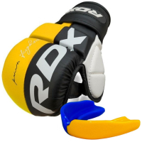 Рукавички для MMA RDX T6 Plus Rex Yellow XL (GGR-T6Y-XL+)