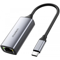 Adapter USB-C to RJ45 Ethernet 2500Mbps Choetech (HUB-R02-GY-V1)