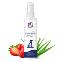 Shampoo for animals Pet Clean DRY BATH-STRAWBERRY with strawberry aroma 250 ml (8939117888350)