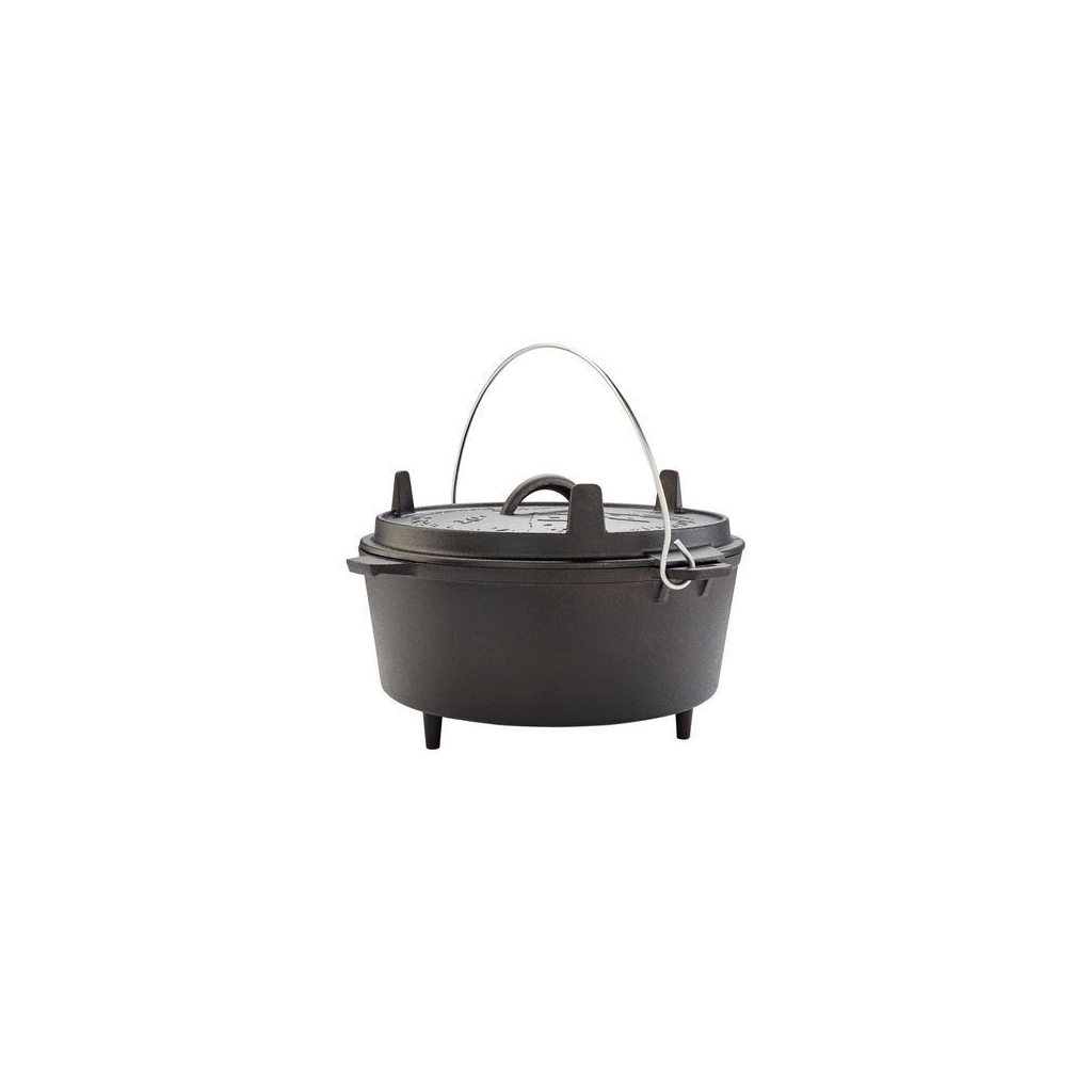Котел туристичний Groenberg Askja Pot 33 cm / 10 L Black (266018) (DAS303245)