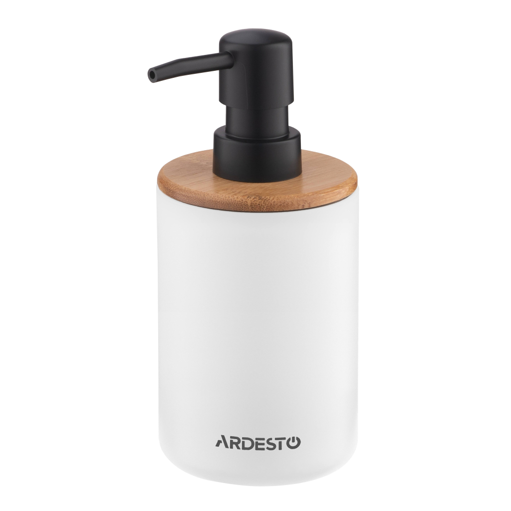 Набір для ванної кімнати Ardesto Minimalism 3 предмети Білий 360 мл (ARHB3110WB)