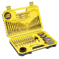 Set of drills and bits DeWALT 100 pcs, case (DT71563)