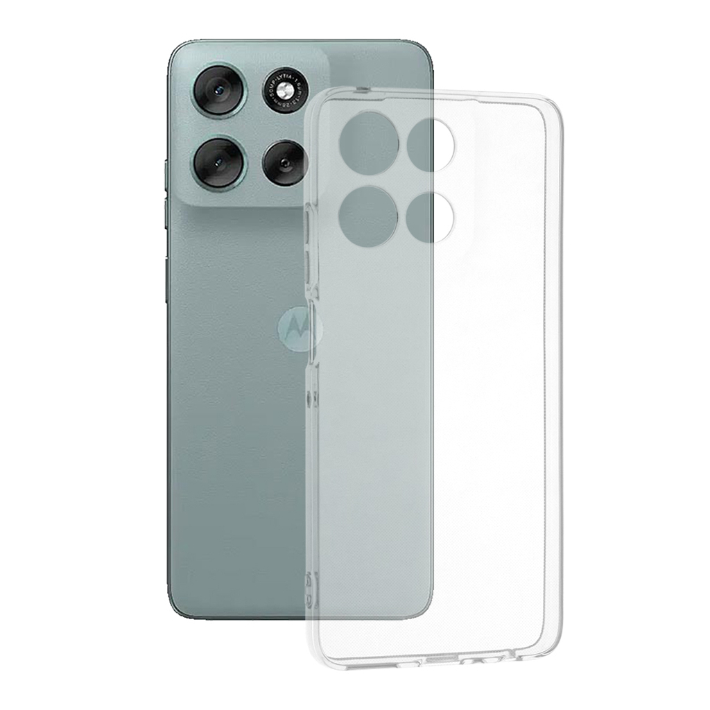 Чохол до мобільного телефона BeCover Silicone Motorola Moto G56 Transparent (713767) Чохол до мобільного телефона BeCover Silicone Motorola Moto G56 Transparent (713767)