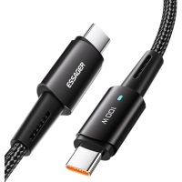 Дата кабель USB-C to USB-C 2.0m 100W black Essager (EXCTT1-CGA01)