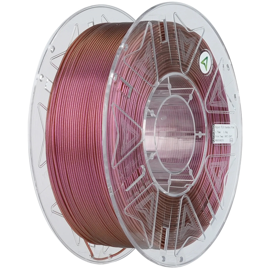 Пластик для 3D-принтера Creality PLA Hyper RFID Stardust 1.75mm, 1kg, pink (3301010570) Пластик для 3D-принтера Creality PLA Hyper RFID Stardust 1.75mm, 1kg, pink (3301010570)