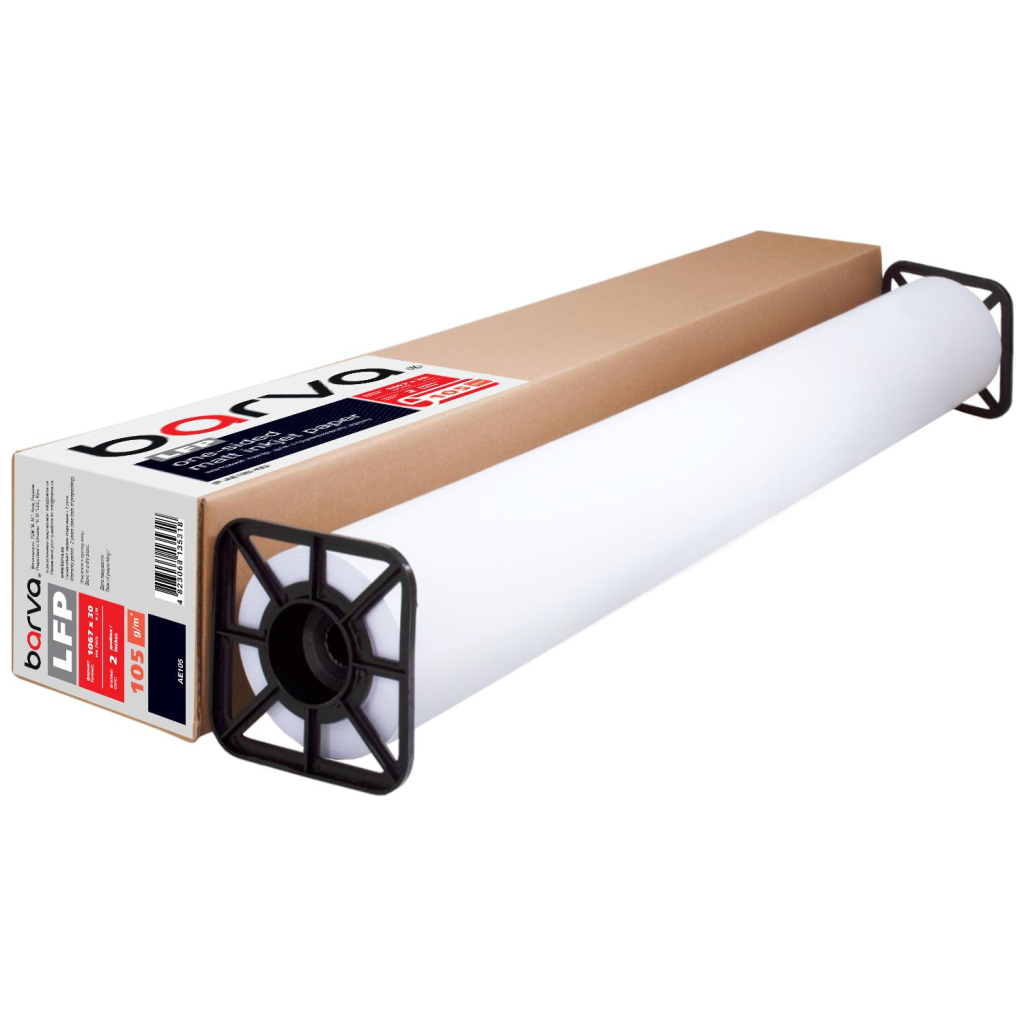 Папір Barva 42"/1067 мм, 105 г/м2, matt, 30 м LFP (IP-AE105-453) Папір Barva 42"/1067 мм, 105 г/м2, matt, 30 м LFP (IP-AE105-453)