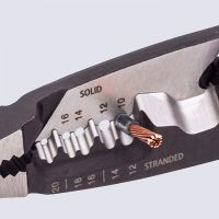 Знімач ізоляції KNIPEX багатофункціональні кліщі для електромонтажних робіт (13 72 8)