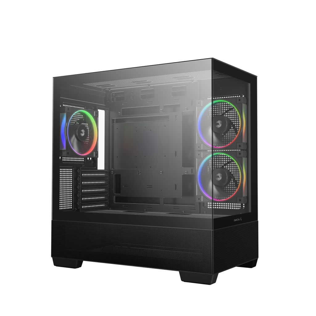 Корпус для ПК Deepcool CG380 3F Black (R-CG380-BKAGM3-G) Корпус для ПК Deepcool CG380 3F Black (R-CG380-BKAGM3-G)