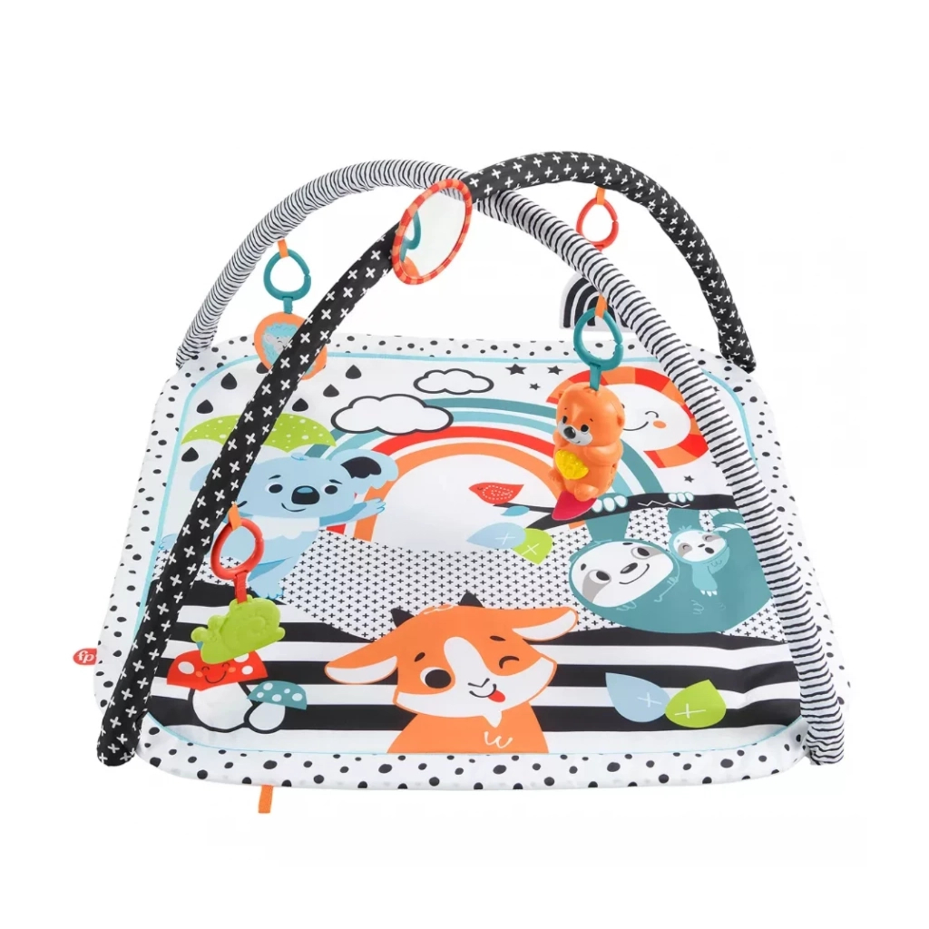 Дитячий килимок Fisher-Price ігровий центр Веселі розваги 3-в-1 (JMN72)